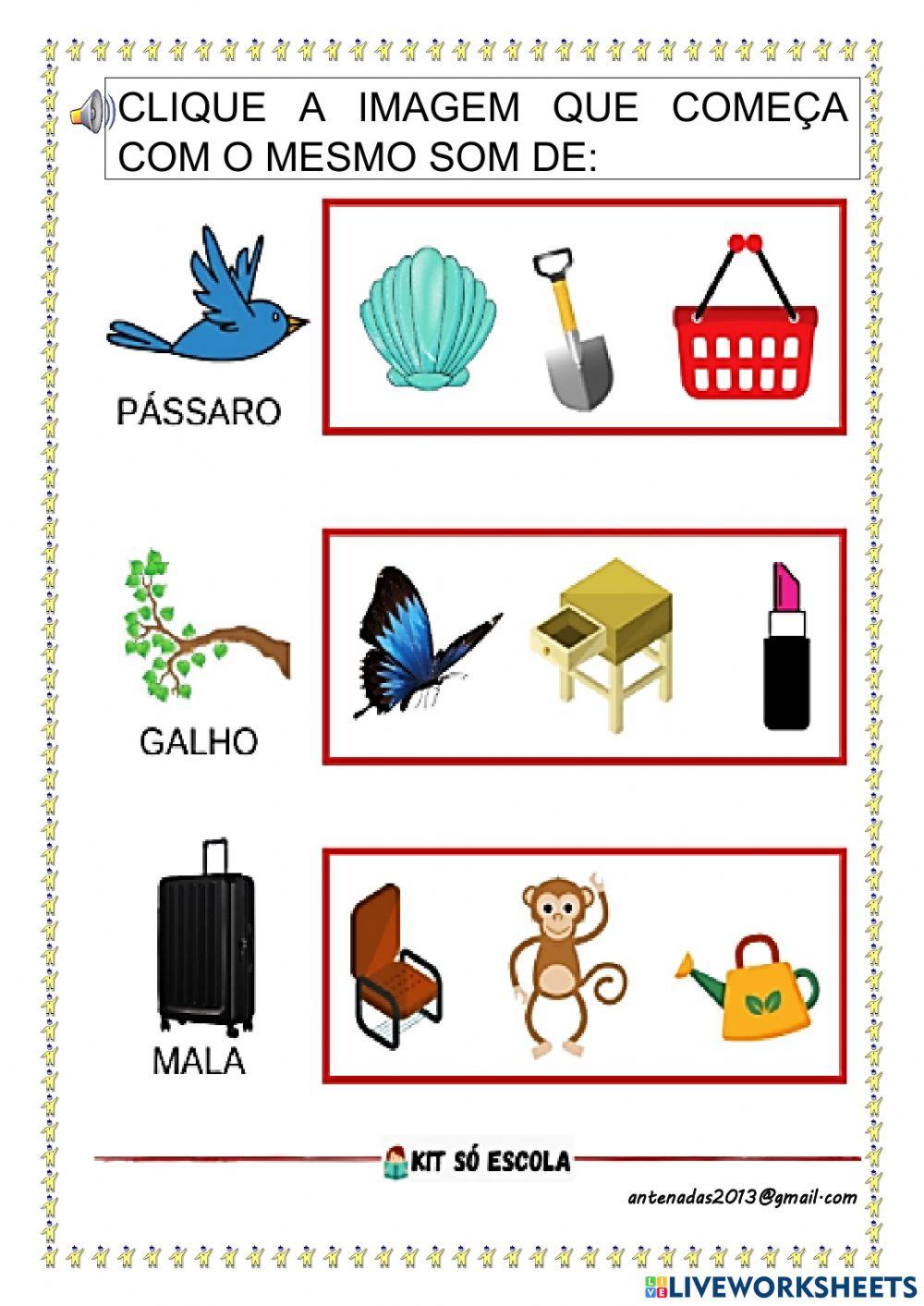 Consciência fonológica