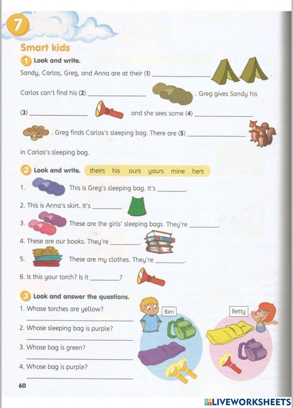 Get smart plus 4 workbook page 60 online exercise for live worksheets