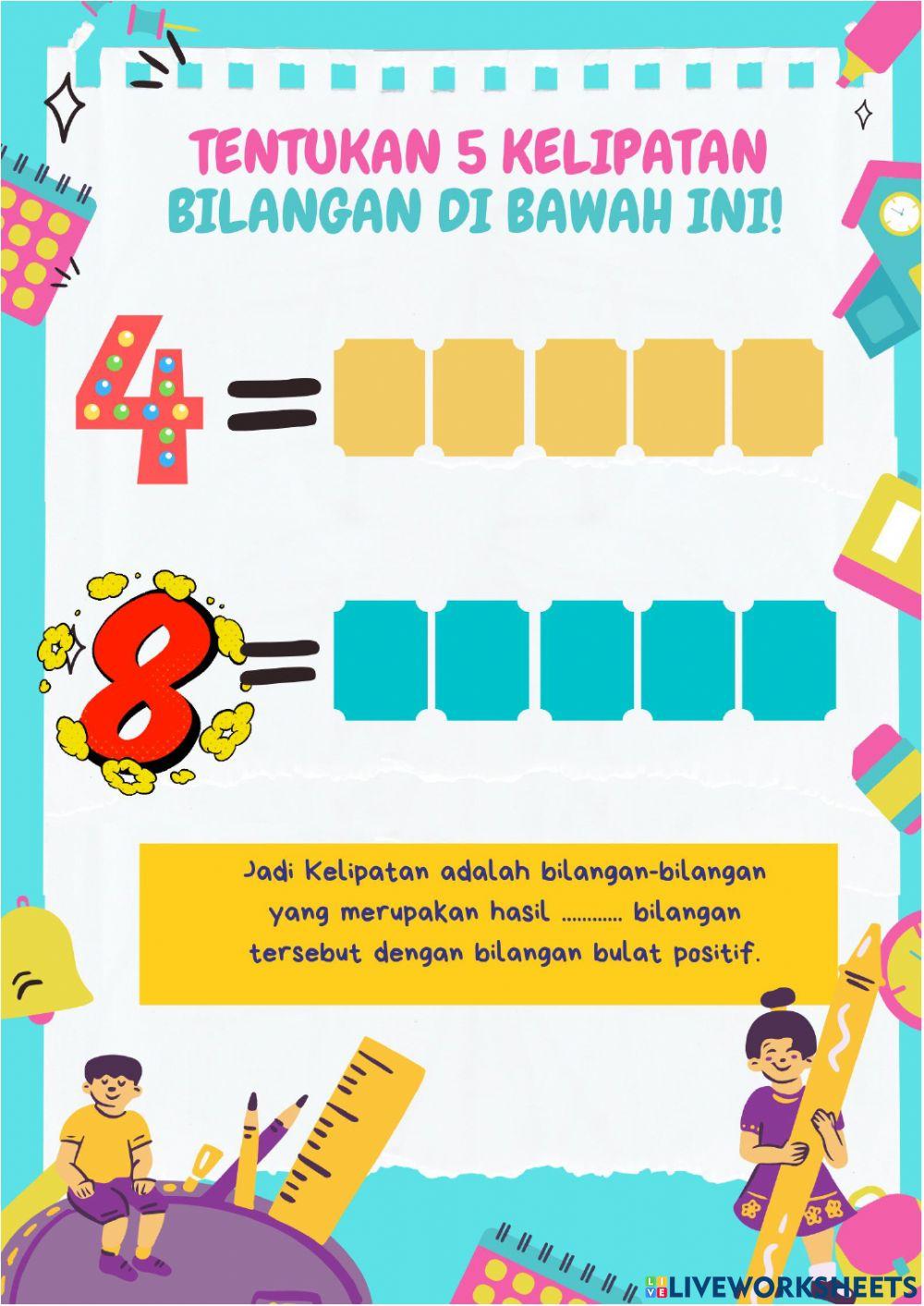 Faktor dan Kelipatan Bilangan