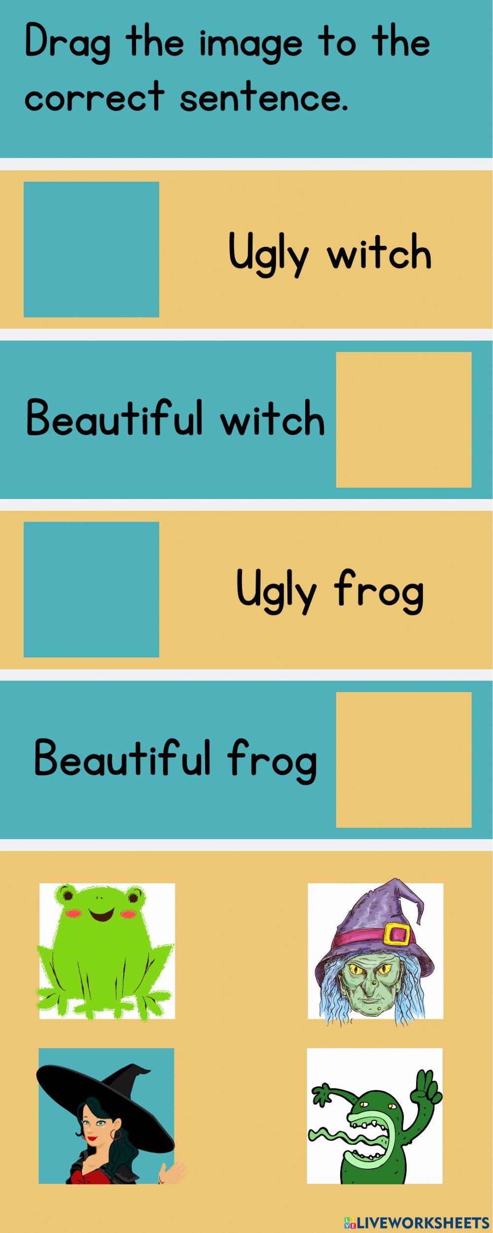 Position adjectives.