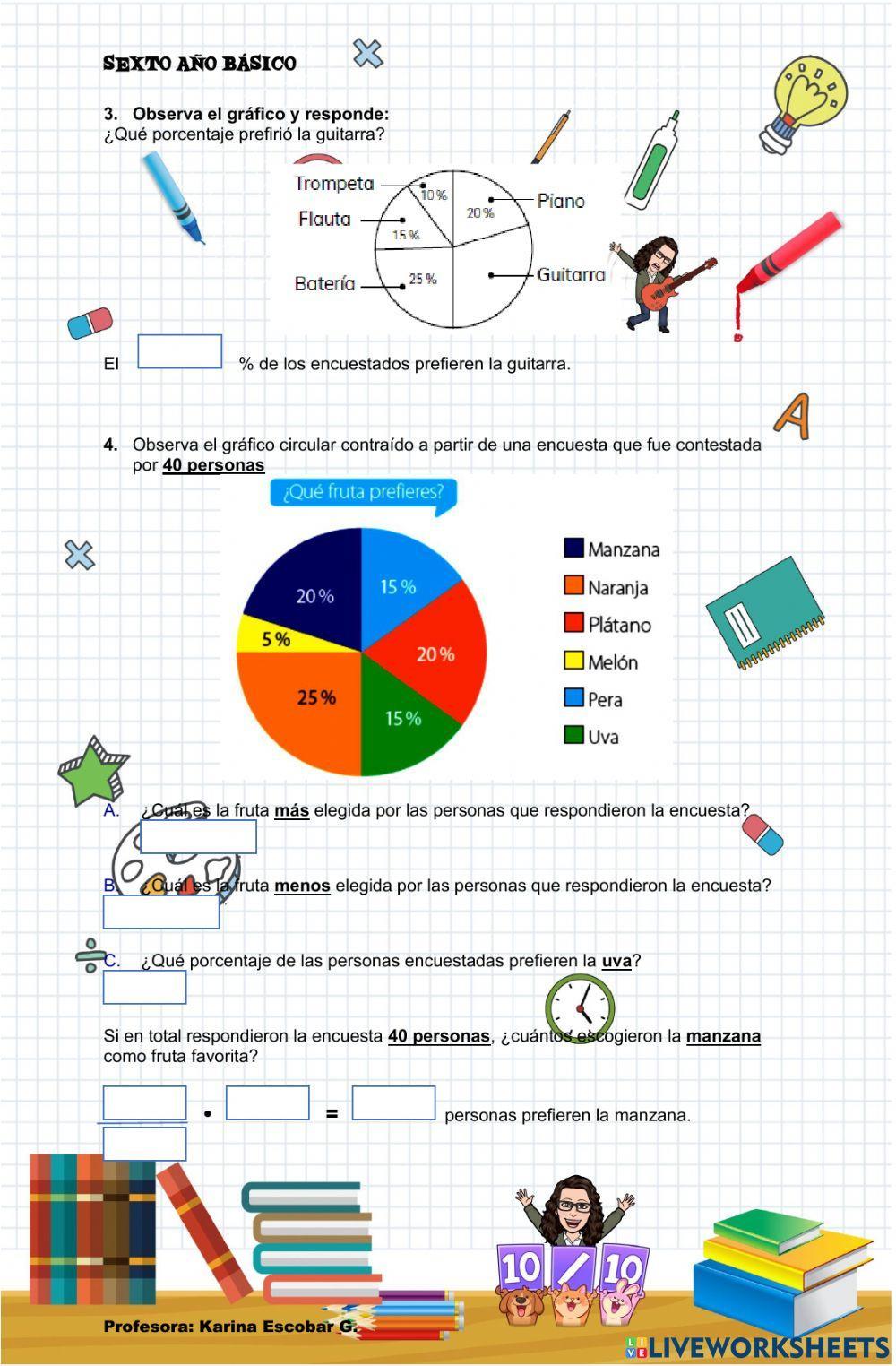 Prueba Gráficos de barras y circulares