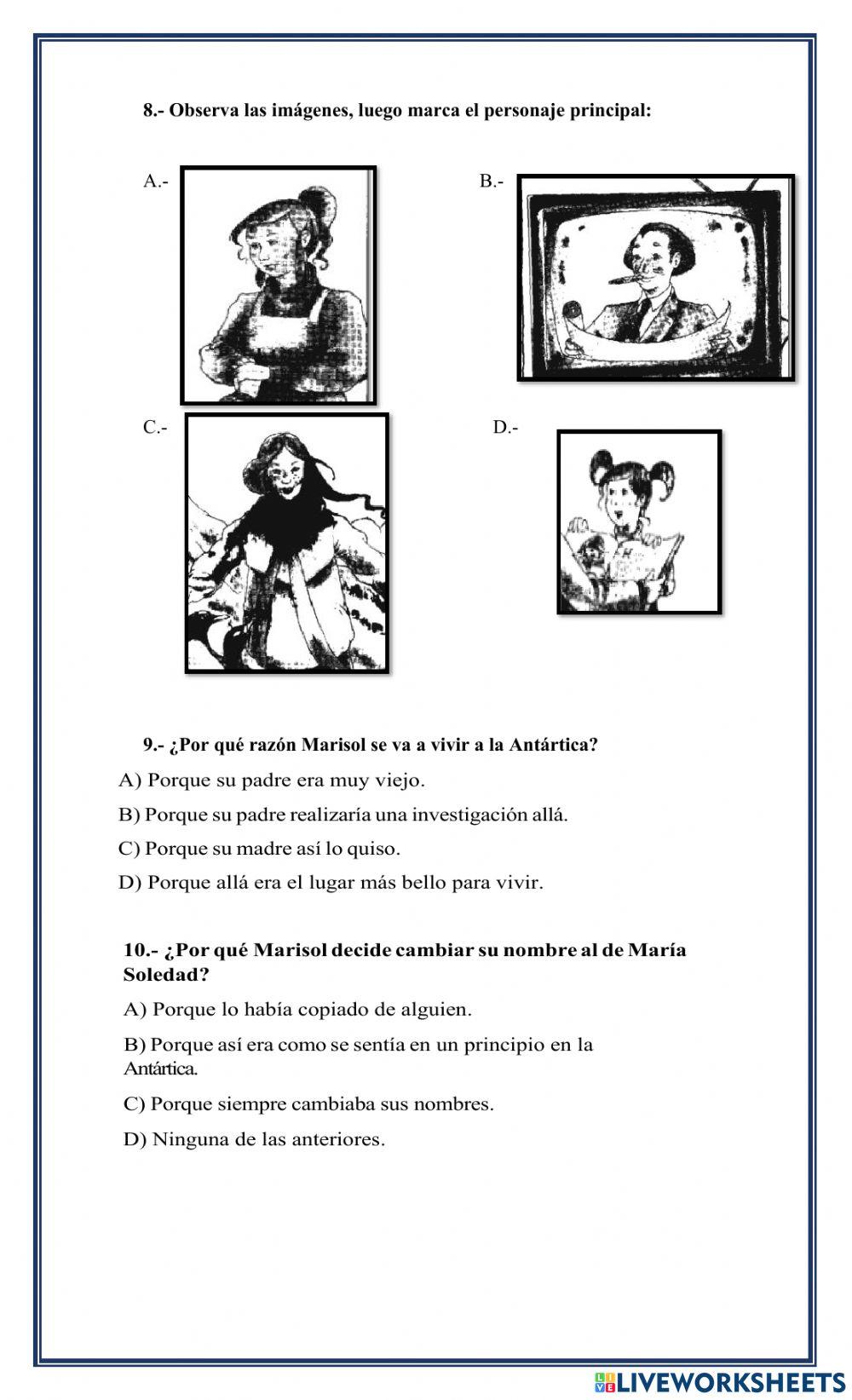 Prueba marisol en la antártica