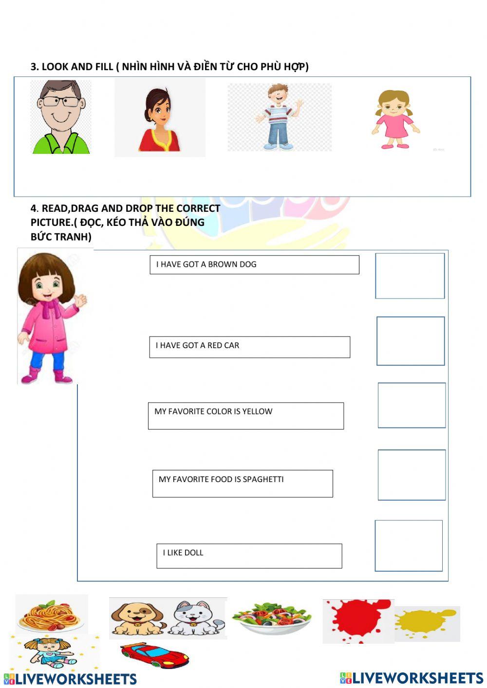 Placement test for grade 2-3