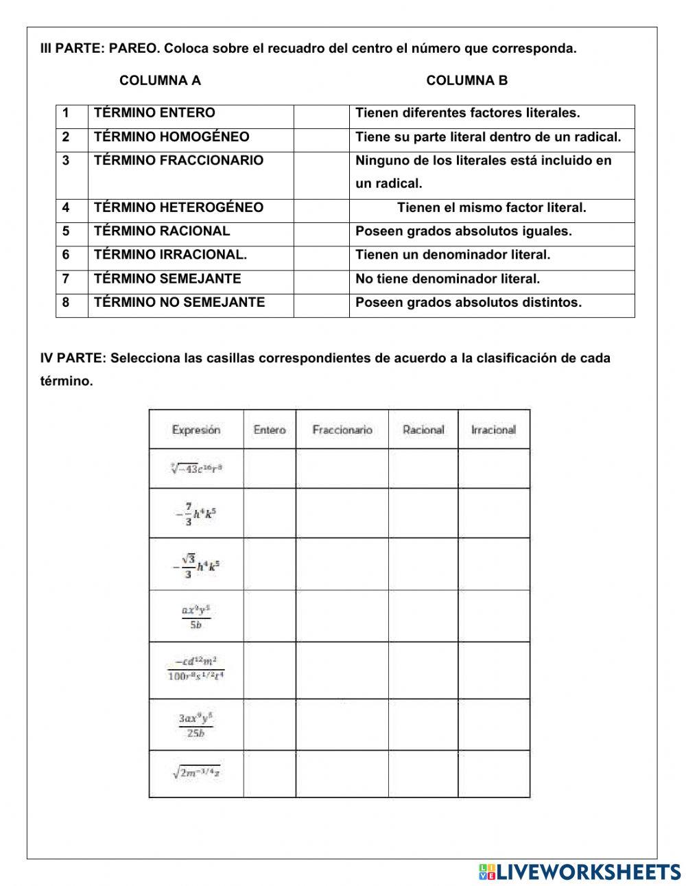 Introducción al algebra