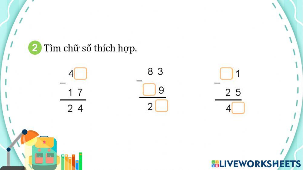 Toán bài 2 trang 93