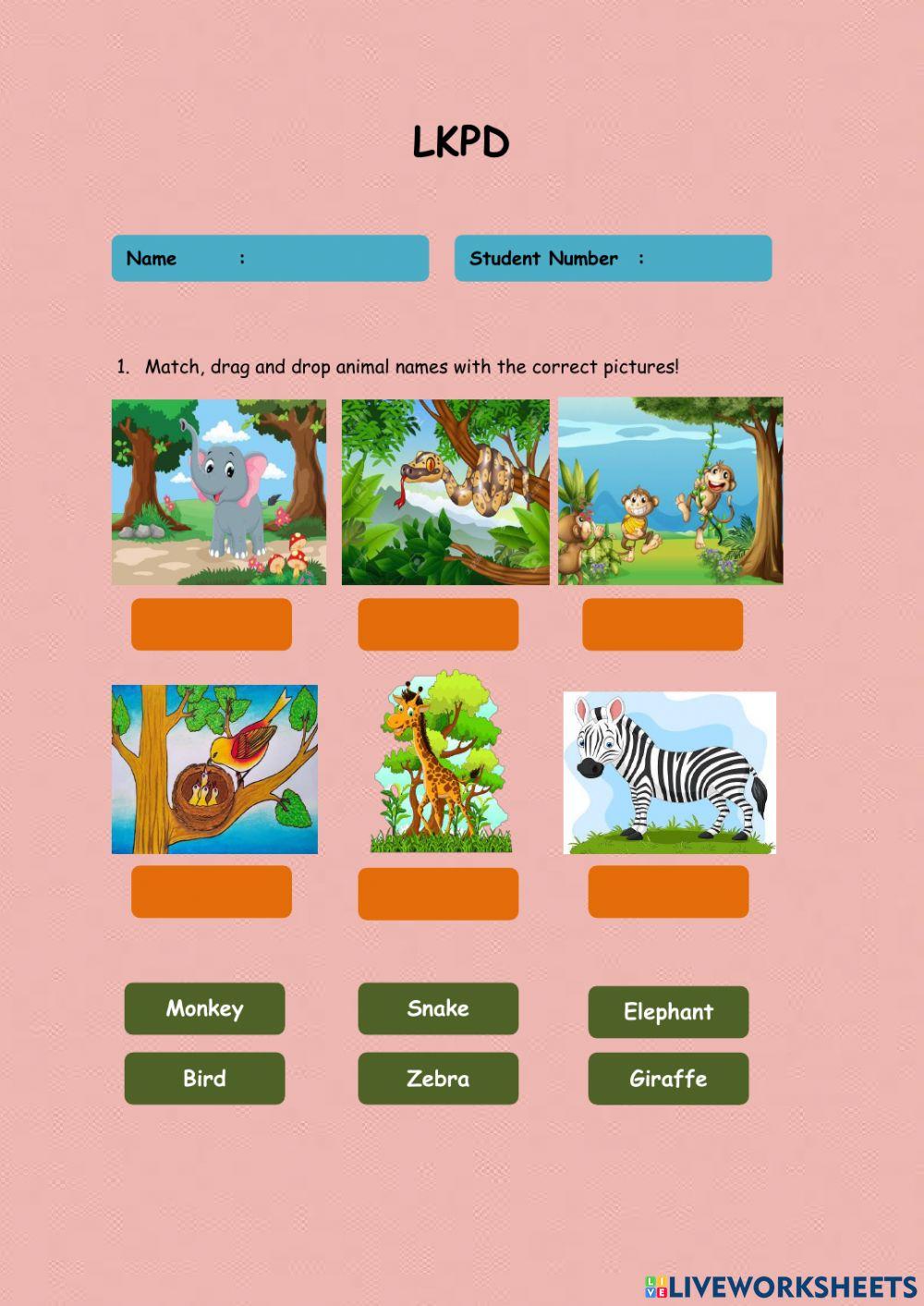 LKPD Bahasa Inggris SD