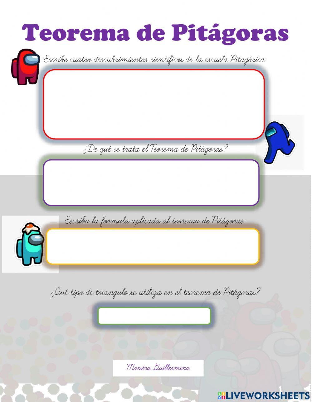 Teorema de Pitágoras