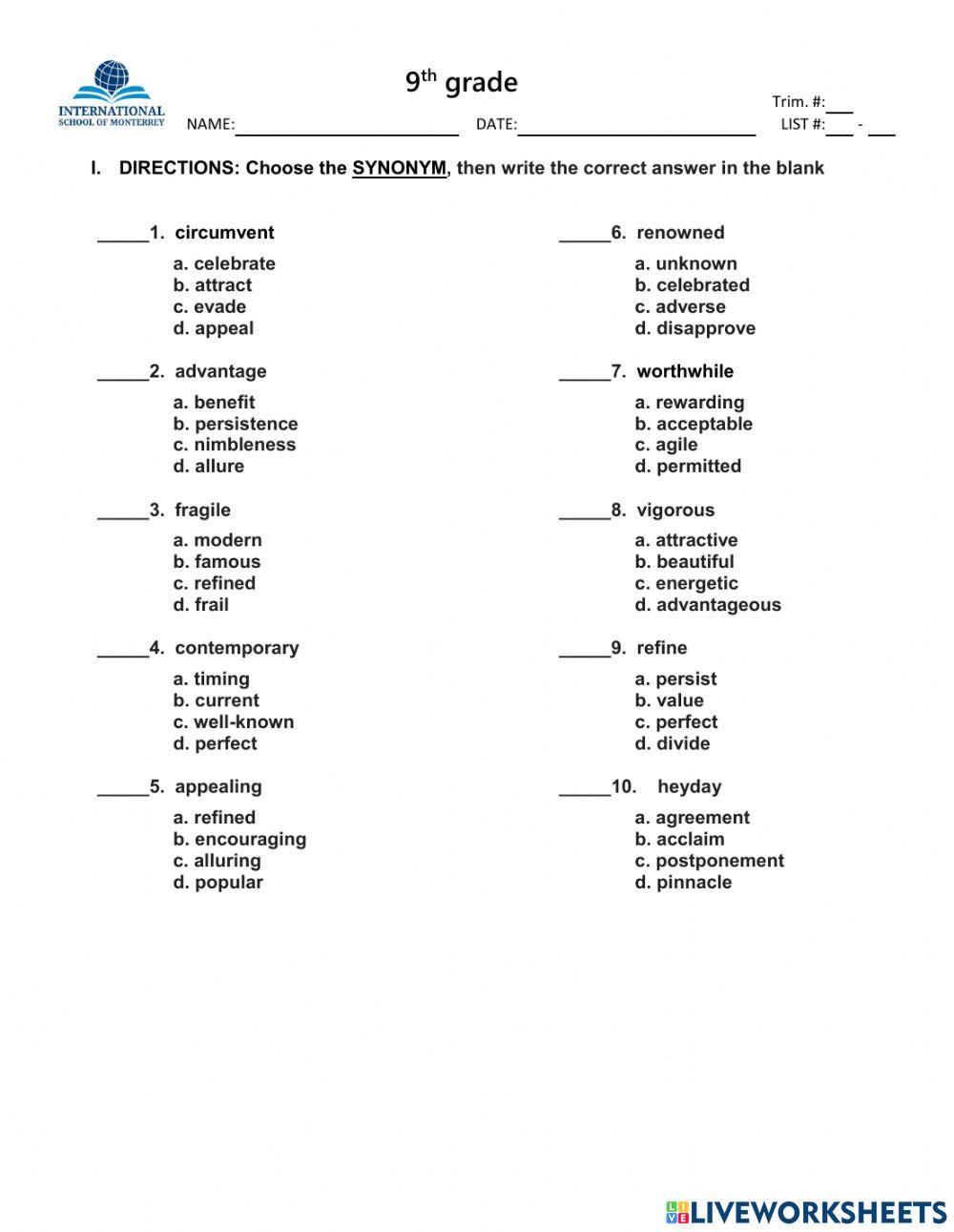 9-B-L2-vocab