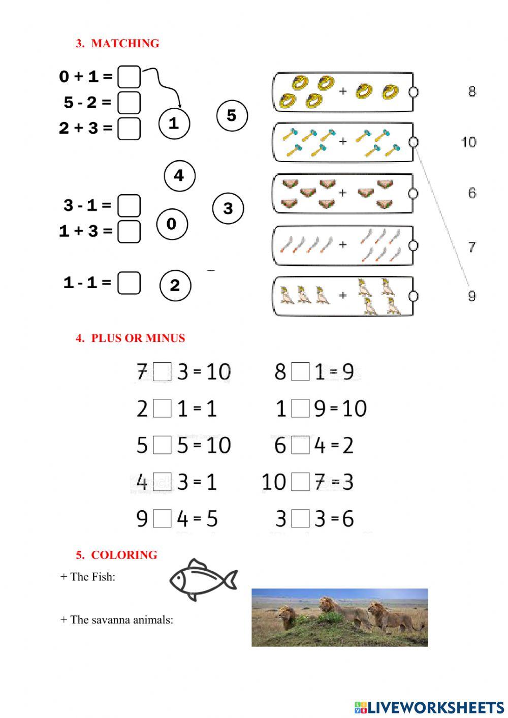 Lesson 11. math and thinking skills
