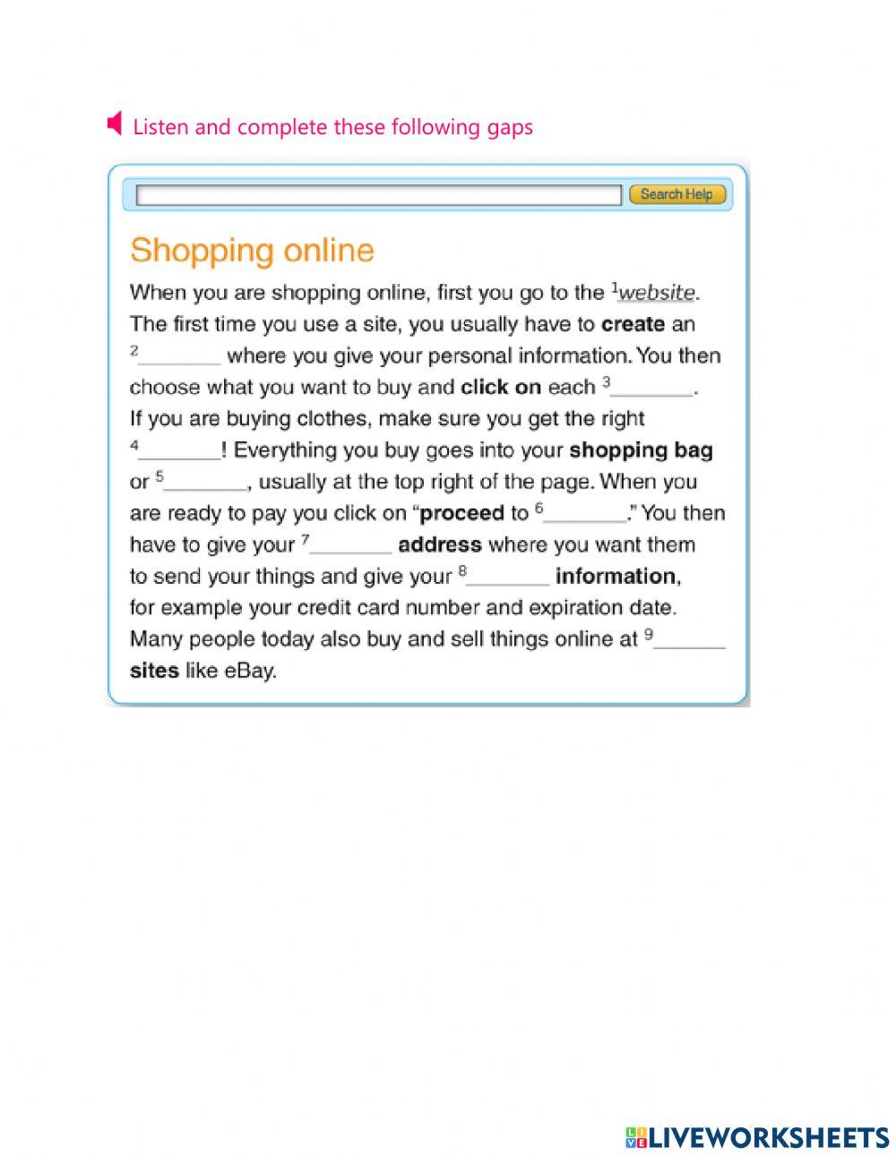 Online - 4B - Practice Listening
