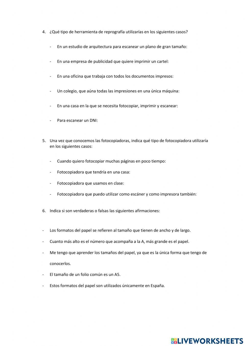 Repaso reprografía Repaso reprografía