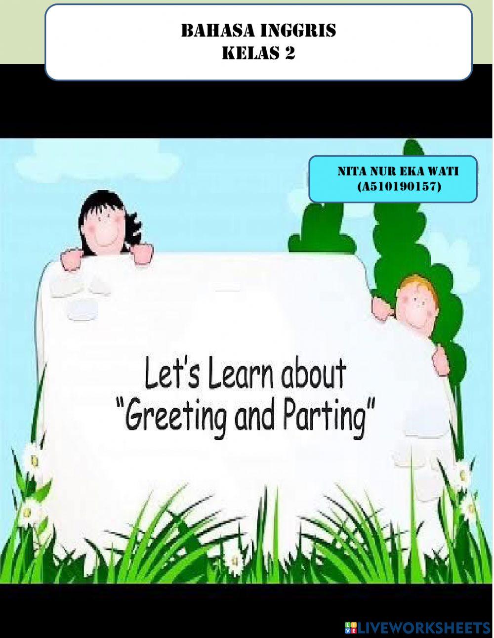 Greeting parting introduction