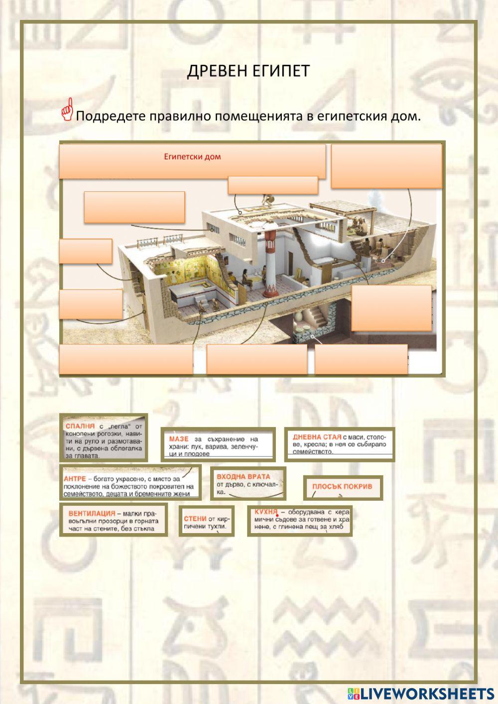 Всекидневен живот в Древен Египет
