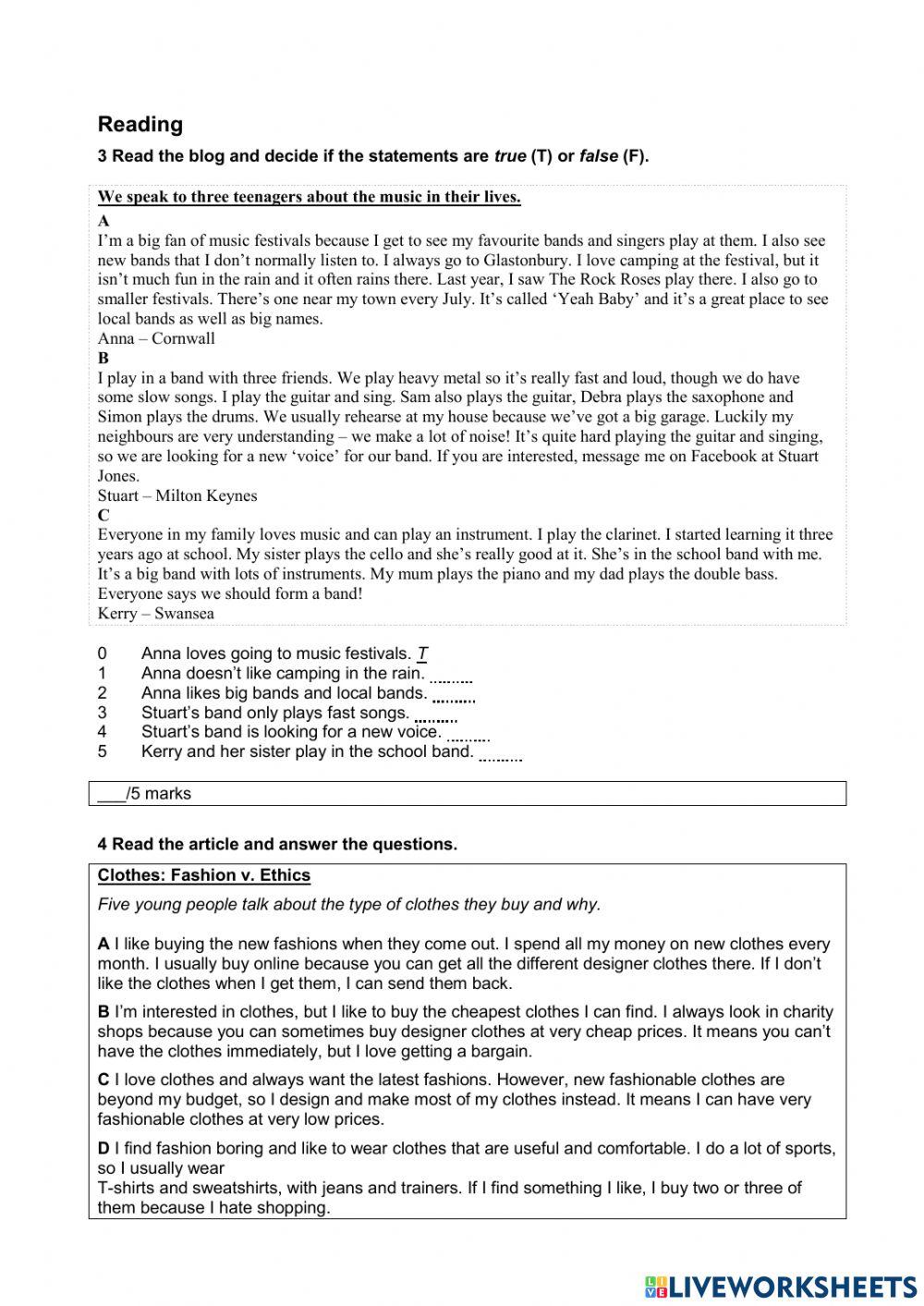 Skills test 1 - 7th gr