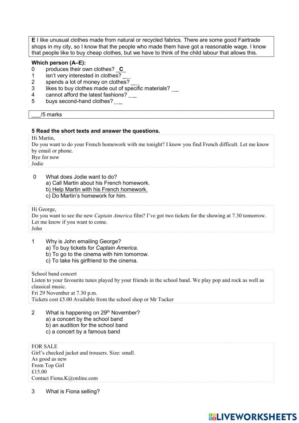 Skills test 1 - 7th gr
