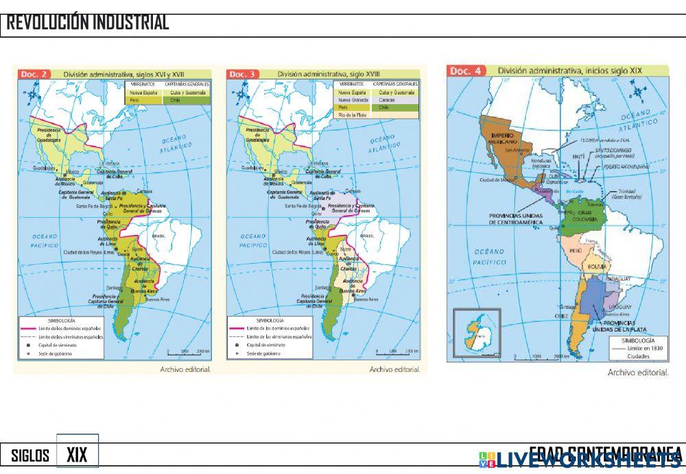 Las independencias en américa