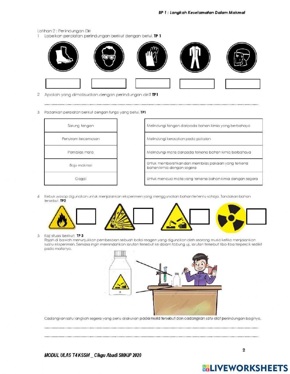 1.1 Peralatan Perlindungan Diri