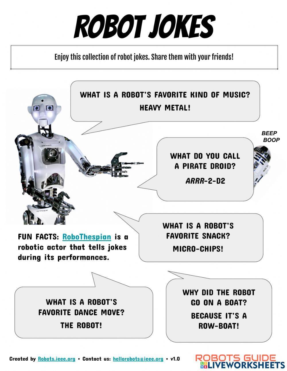 robots-activity-sheets