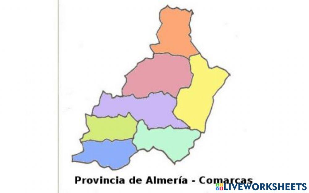 Comarcas almeria
