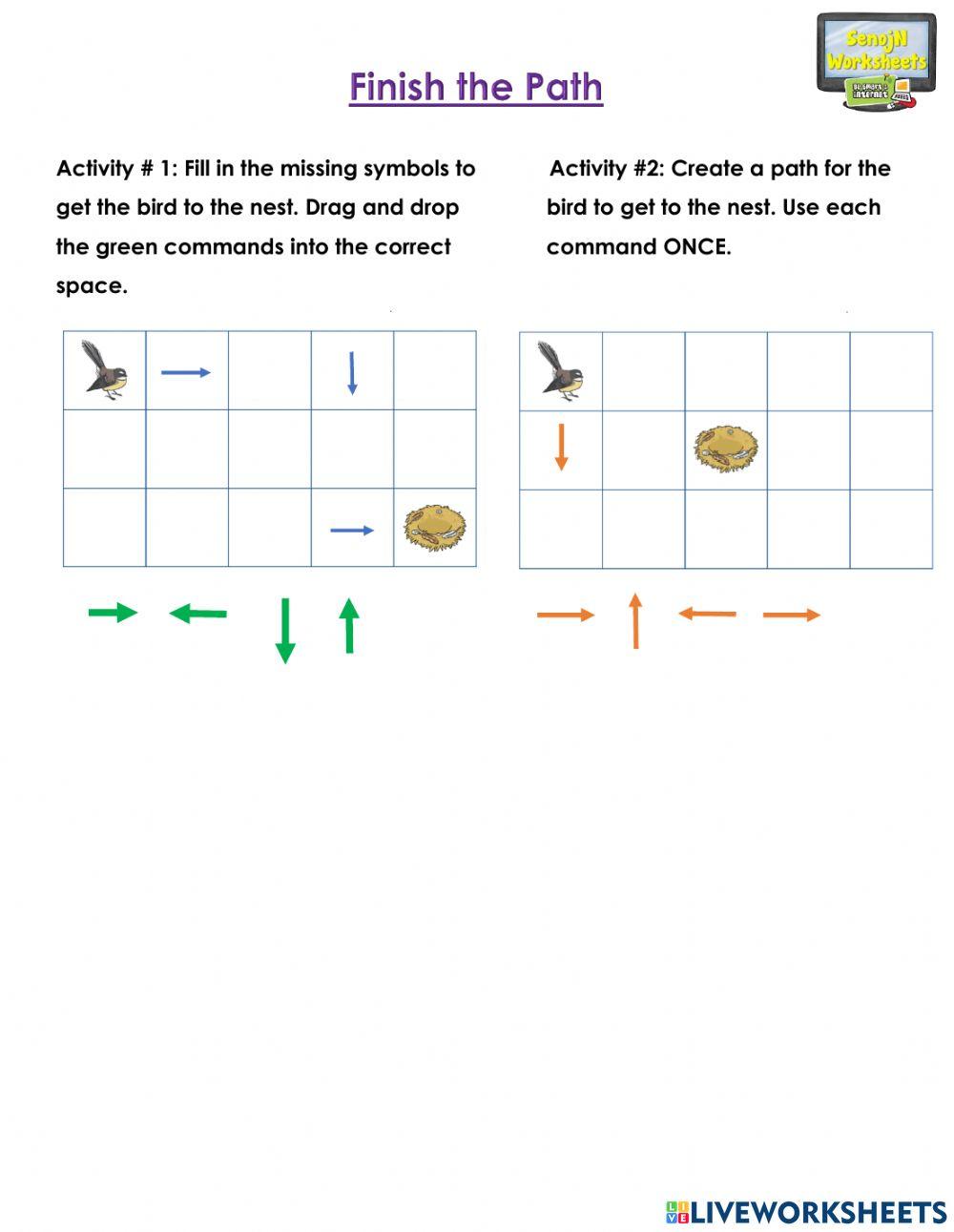 Algorithms create a path class 1 6778462 senojn