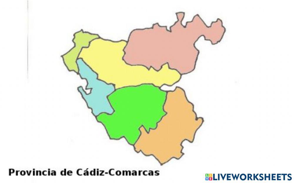Comarcas cádiz