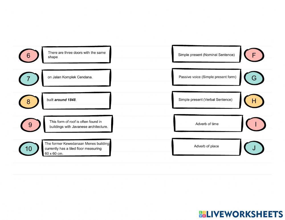Identify language feature of descriptive text sumitra