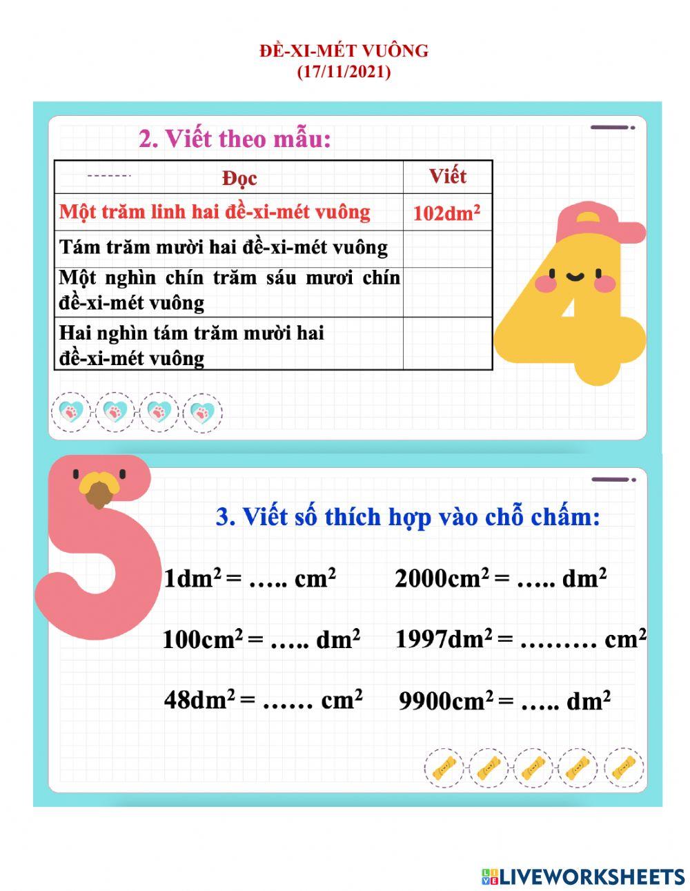 Đề-xi-mét vuông