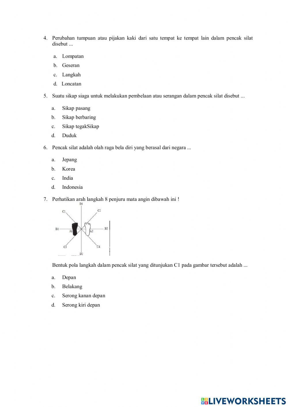 Penilaian harian 2 kls 7