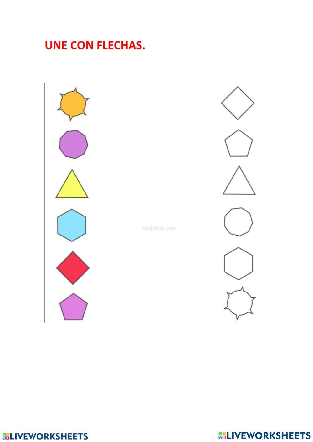 Ficha atención formas geométricas
