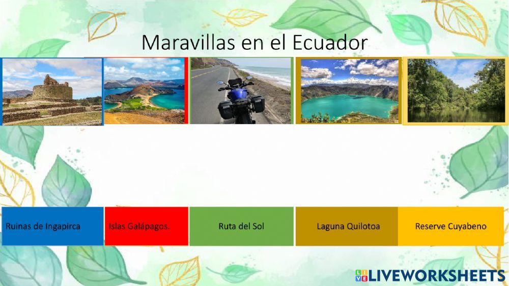 Maravillas del Ecuador