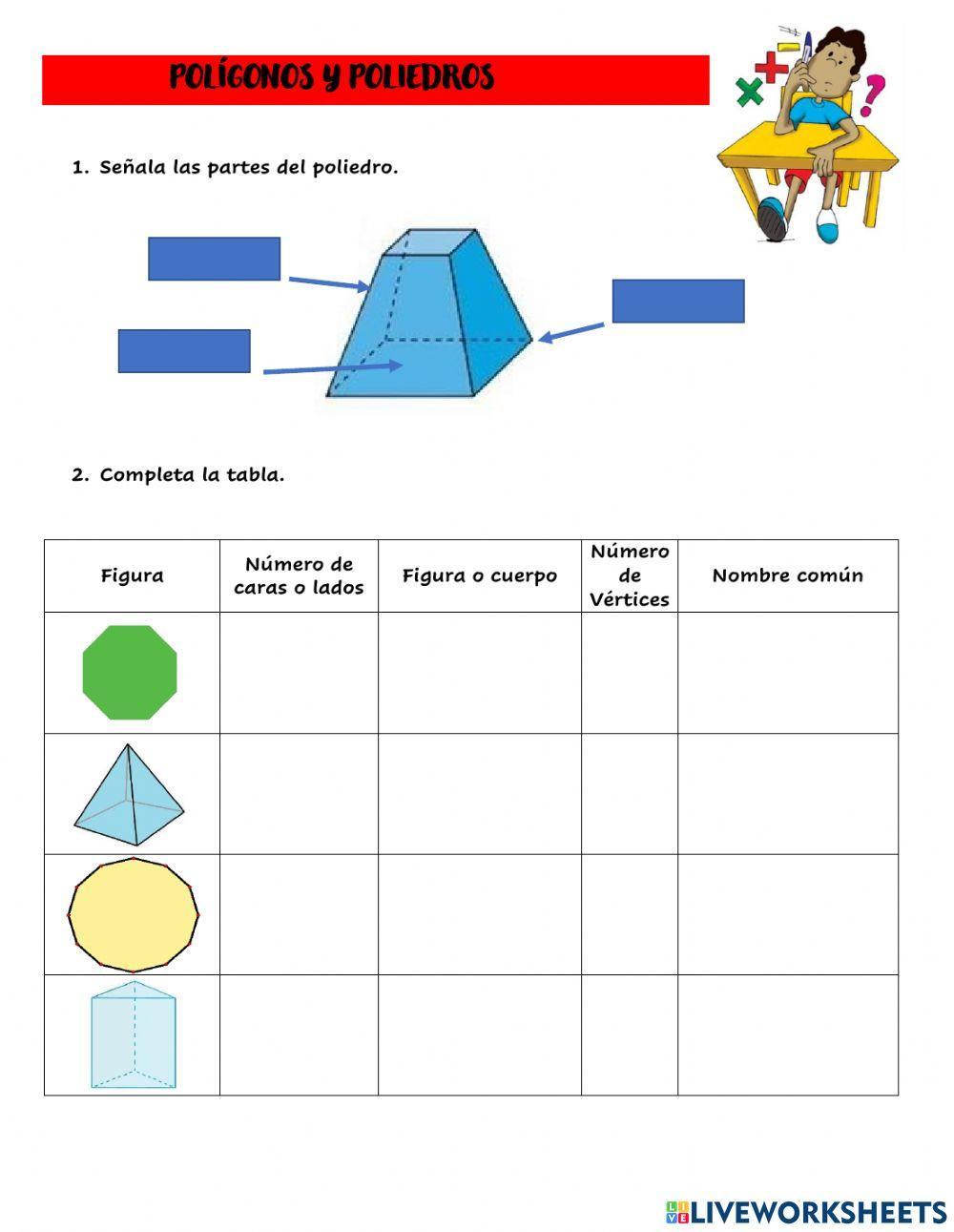 Polígonos y poliedros