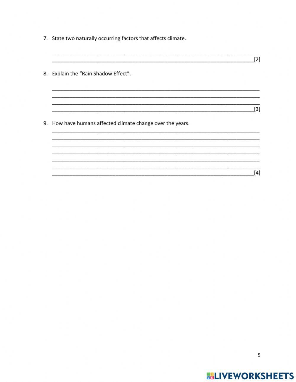 Hurricanes and Climate