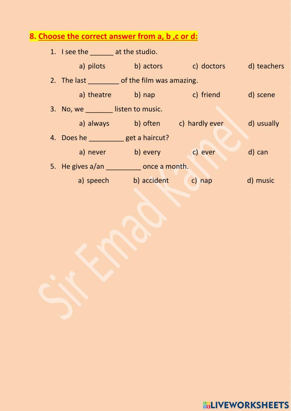 Prim 6 Unit 4 O Level