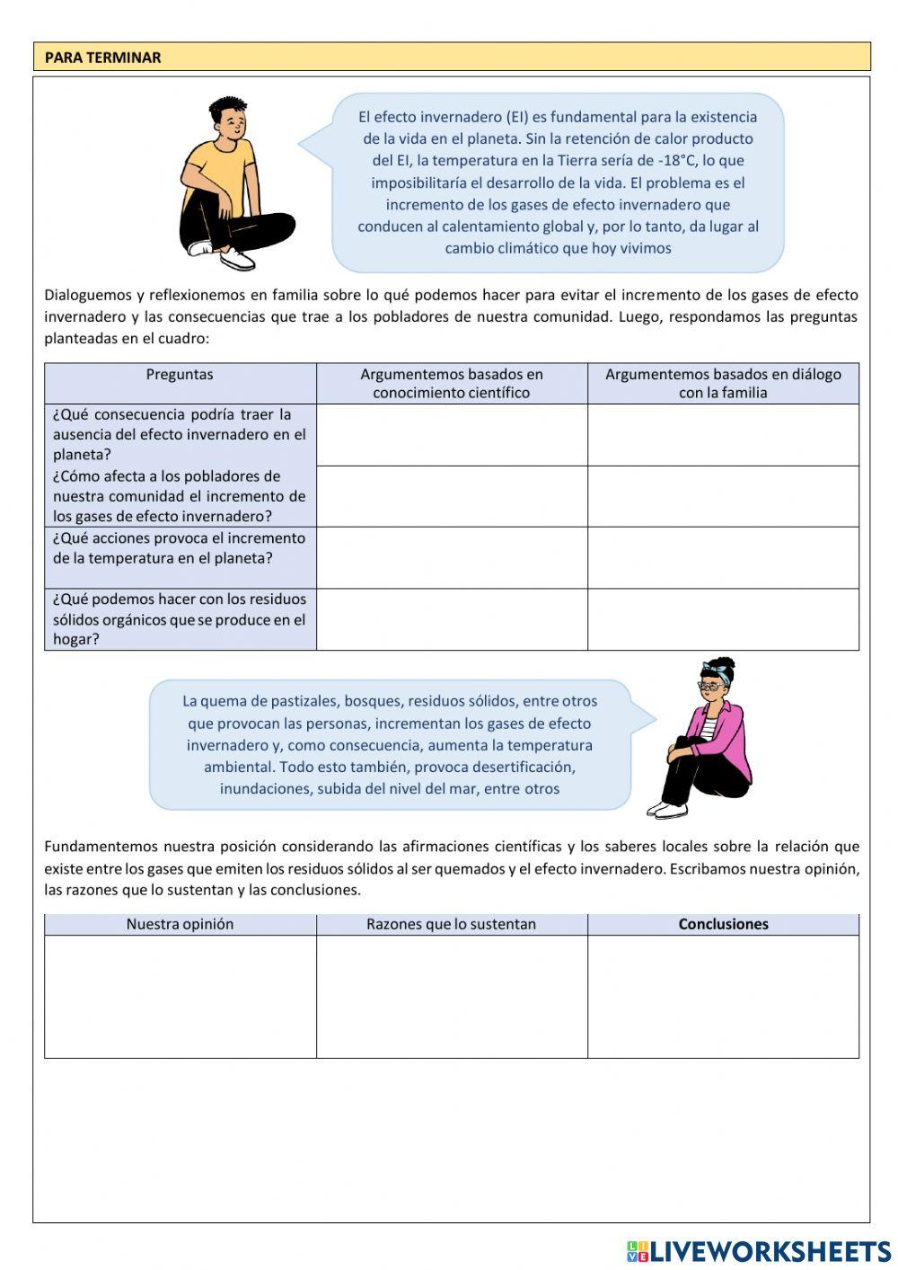 Cuáles son las consecuencias del incremento de los gases de efecto invernadero