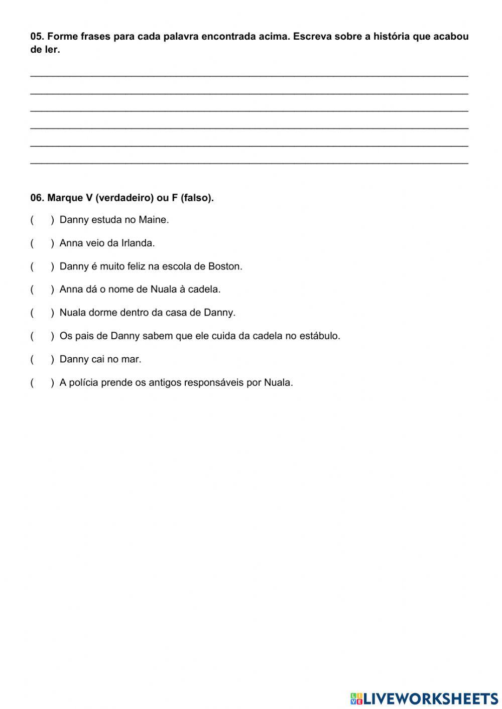 Nuala - suplemento de leitura parte 1