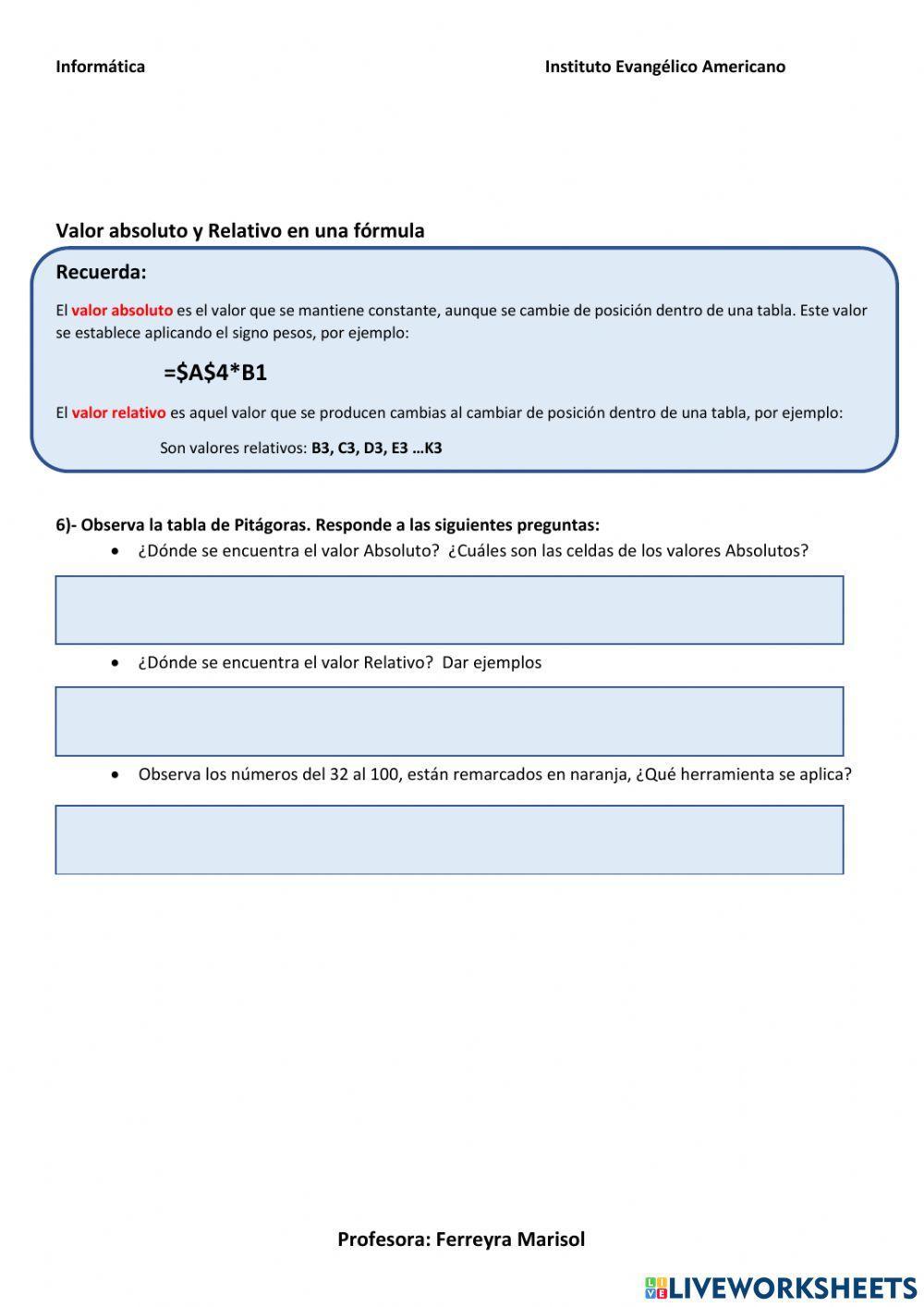 Excel Básico - Avanzado