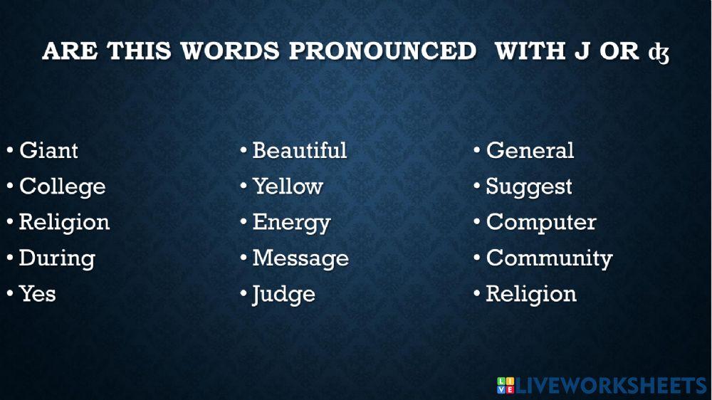 Difference betwen j and ʤ