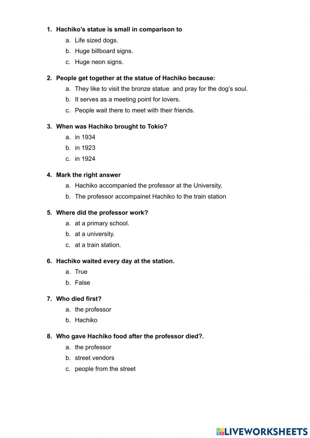 Japan’s most famous dog