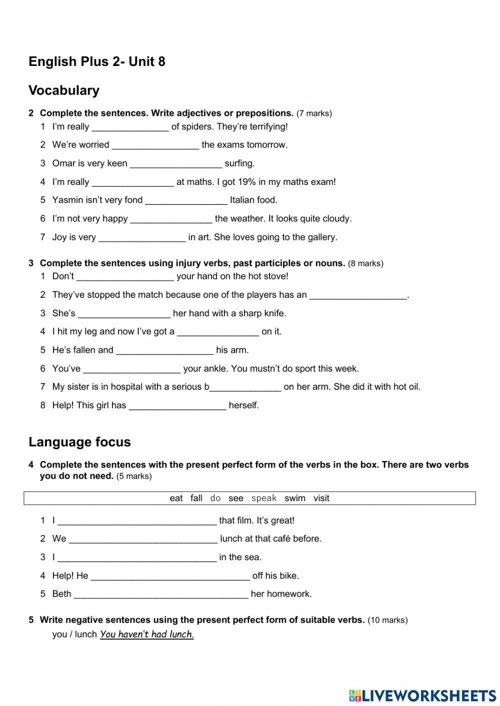1655588 english plus 2 test u8 valefabry