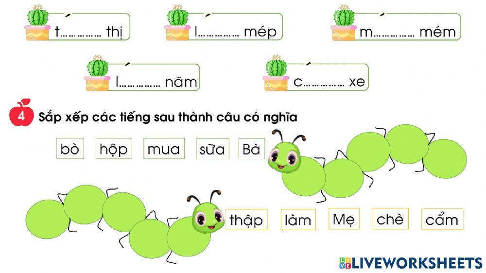 Phiếu bài tập cuối tuần 9