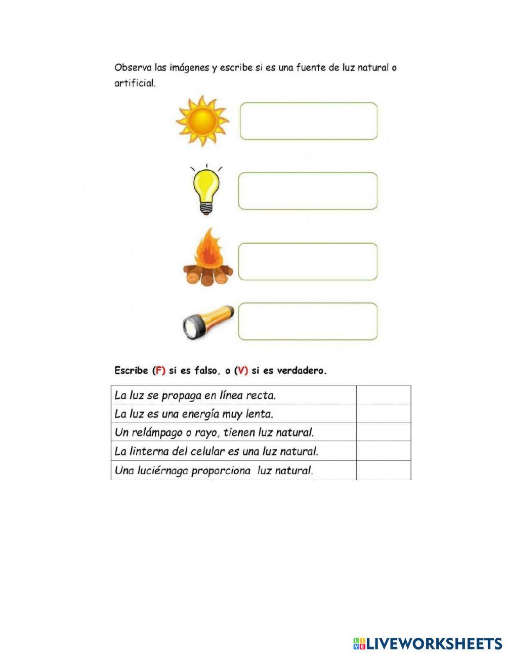 Propiedades de la luz
