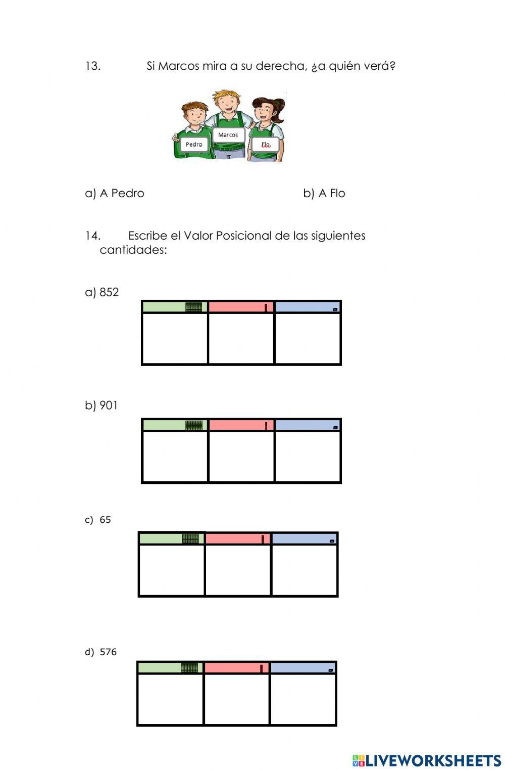 Objetivos Priorizados, Nivel 2