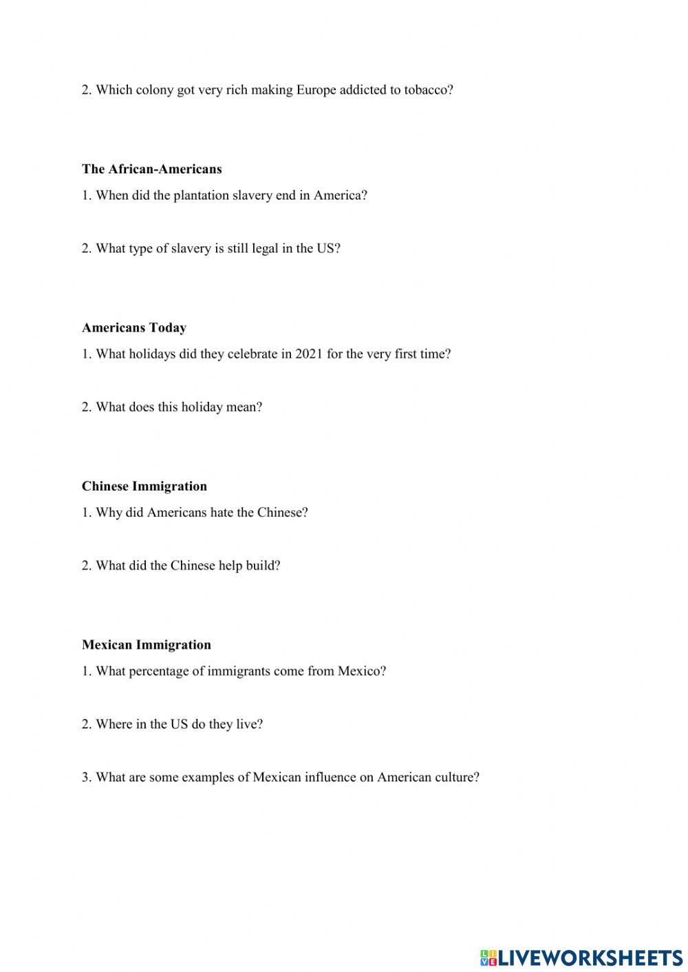 Who are the Americans