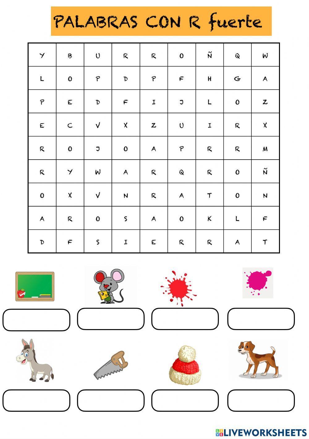 Palabra r fuerte