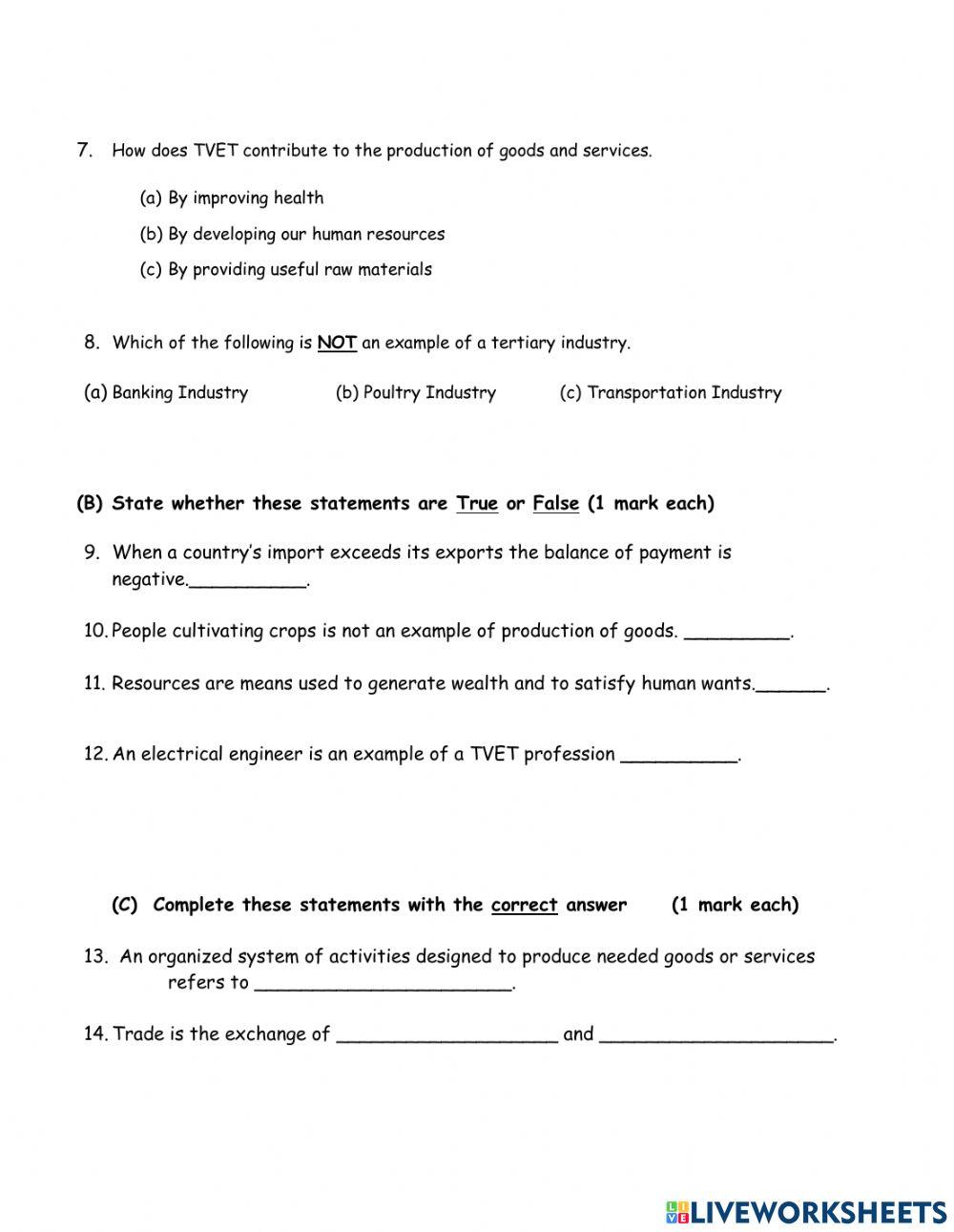 Social Studies Assessment