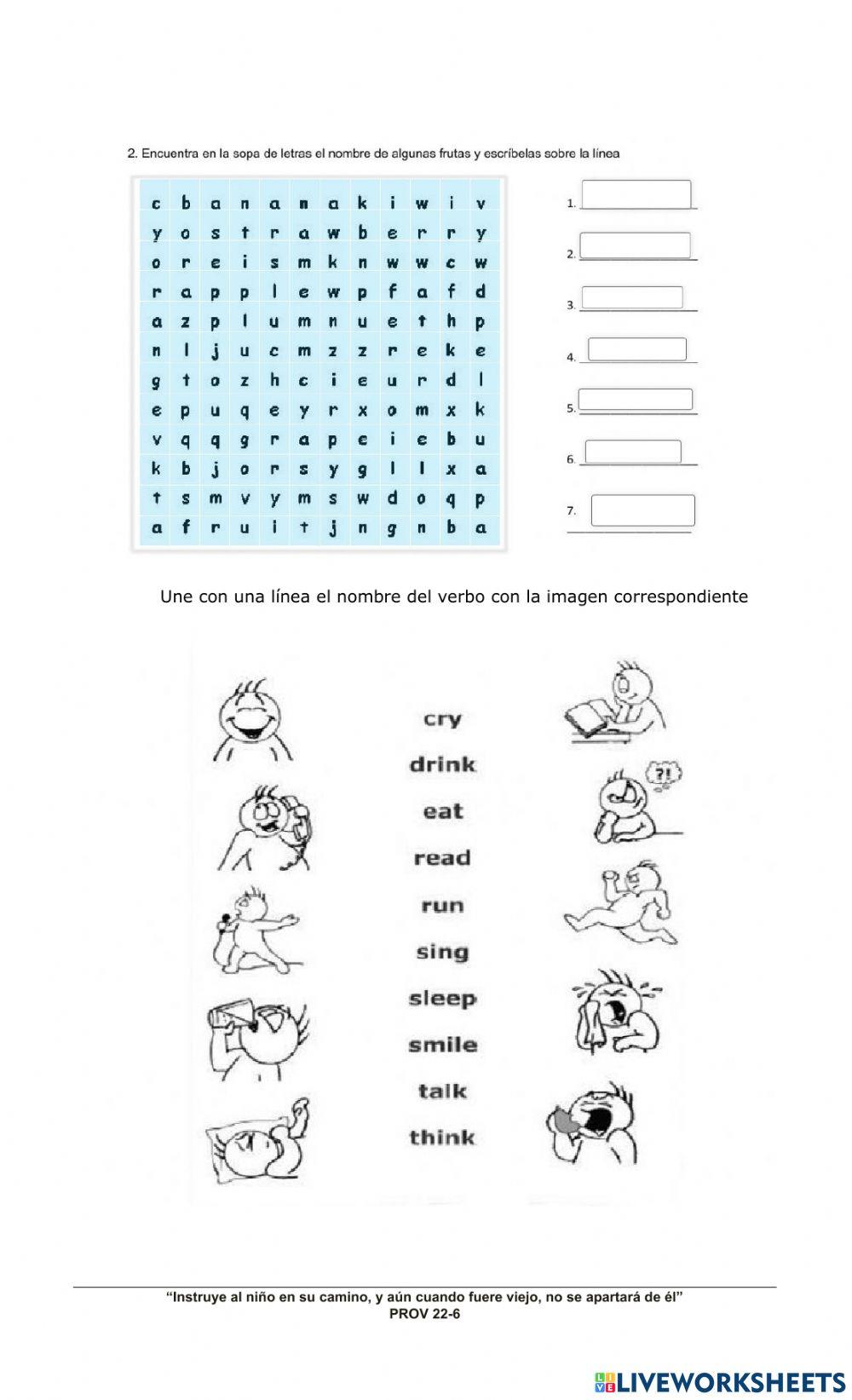 Evaluacion de ingles