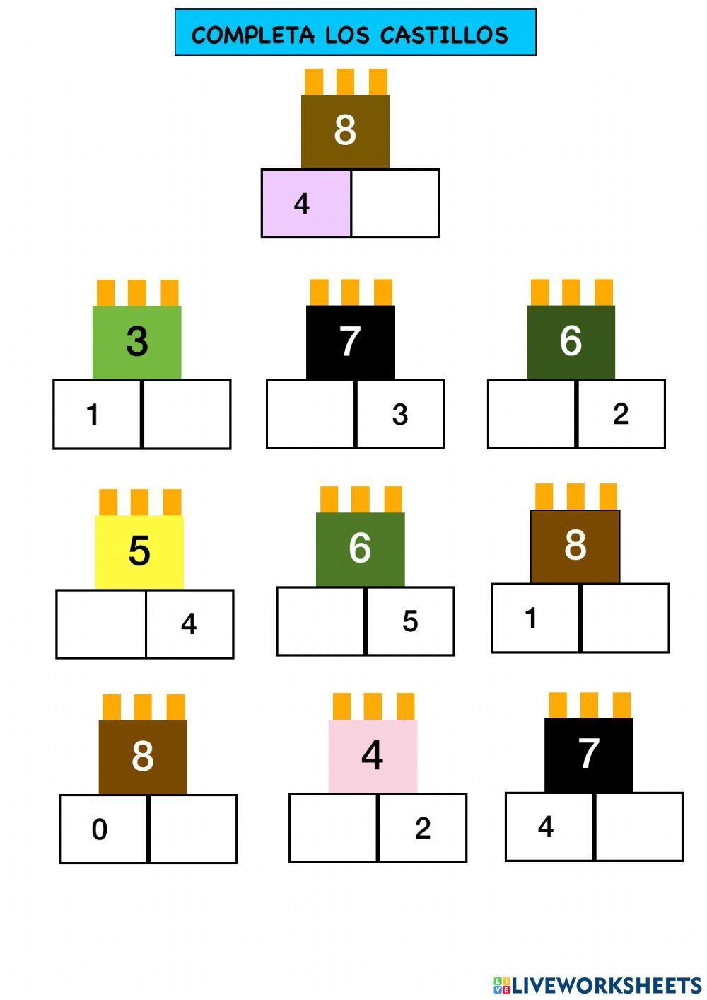 Descomposición de números