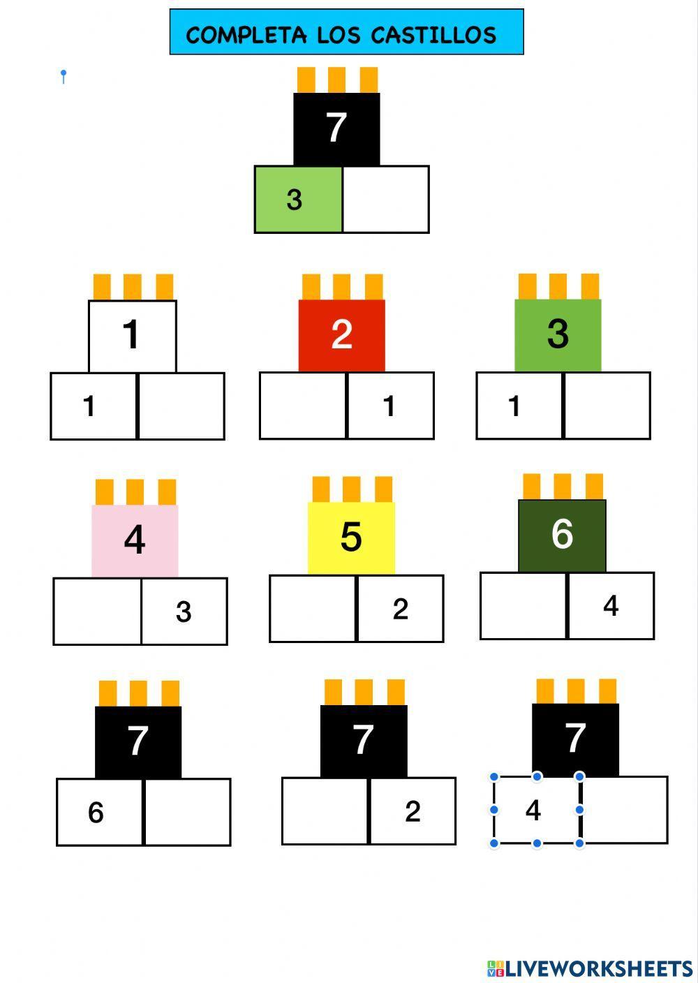 Descomposición de números