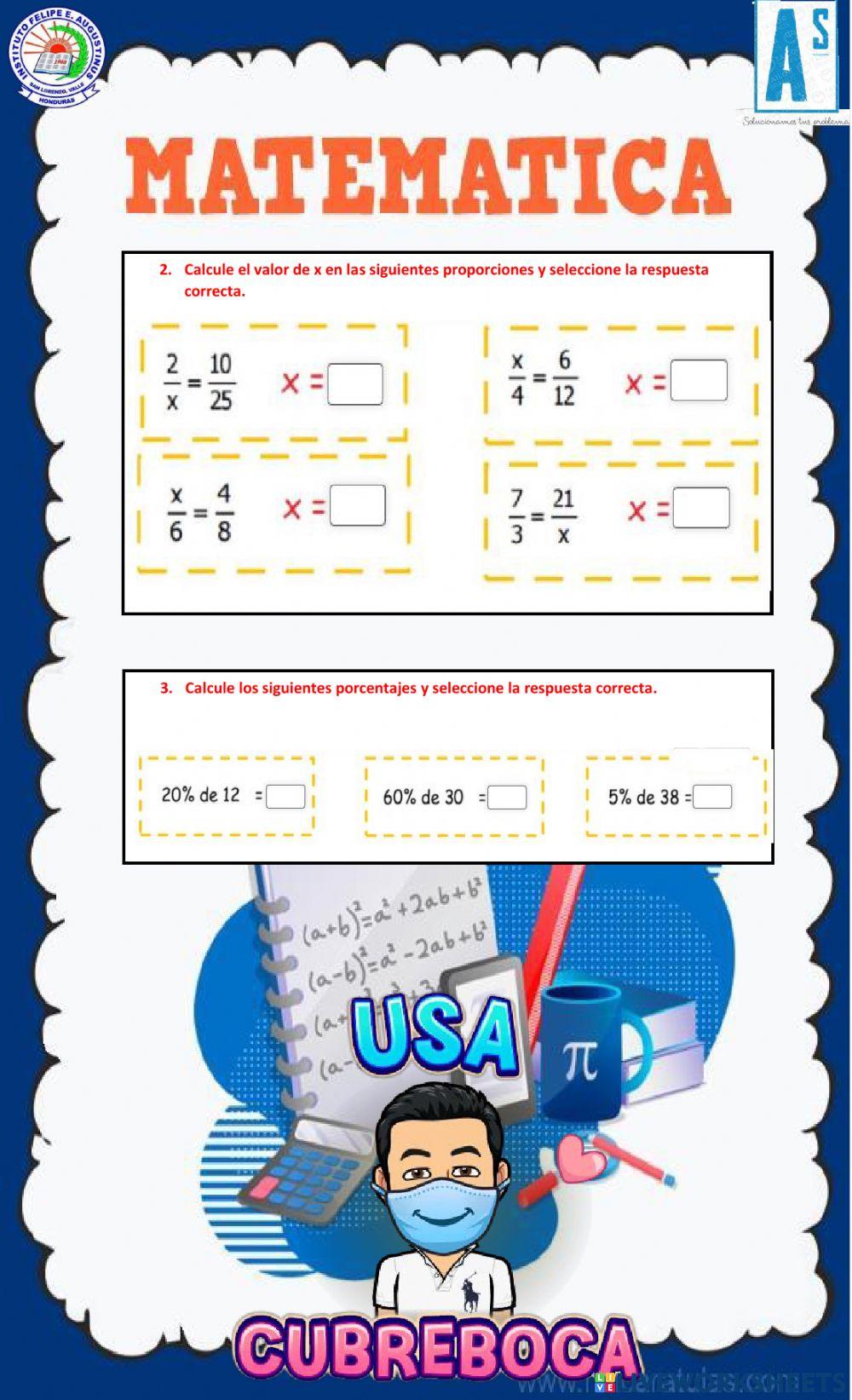 Examen de reforzamiento de competencias