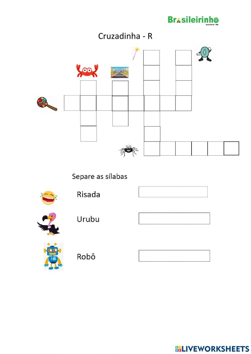 Letra R 1656178 | Adriana Pereira | Live Worksheets